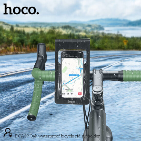 Waterproof Bike _ Motorbike Phone Holder w/ Clear View, Universal Fit (DCA39)